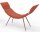Cloop Sessel mit Bezug aus Leder