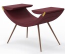 Cloop Sessel mit Bezug aus Kunstleder; 610-Cromato/Chromed