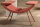 Cloop Sessel mit Bezug aus Trevira CS; 1809-Mattone/Copper